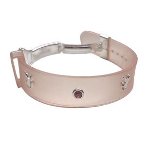 Y2K Playboy Bunny Pink Jelly Bracelet Bangle